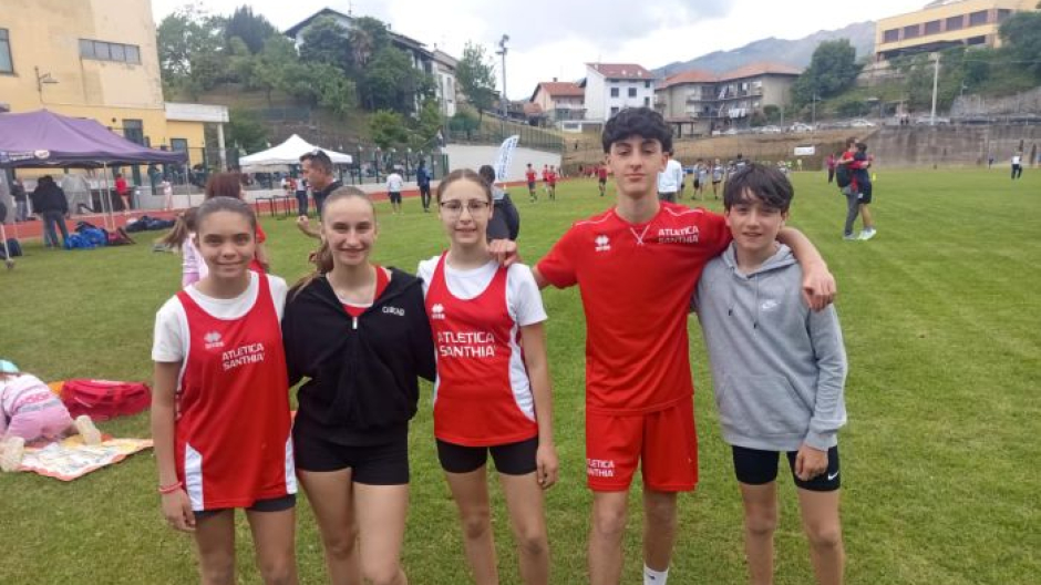 Atletica Santhià in pista con Esordienti Ragazzi e Cadetti
